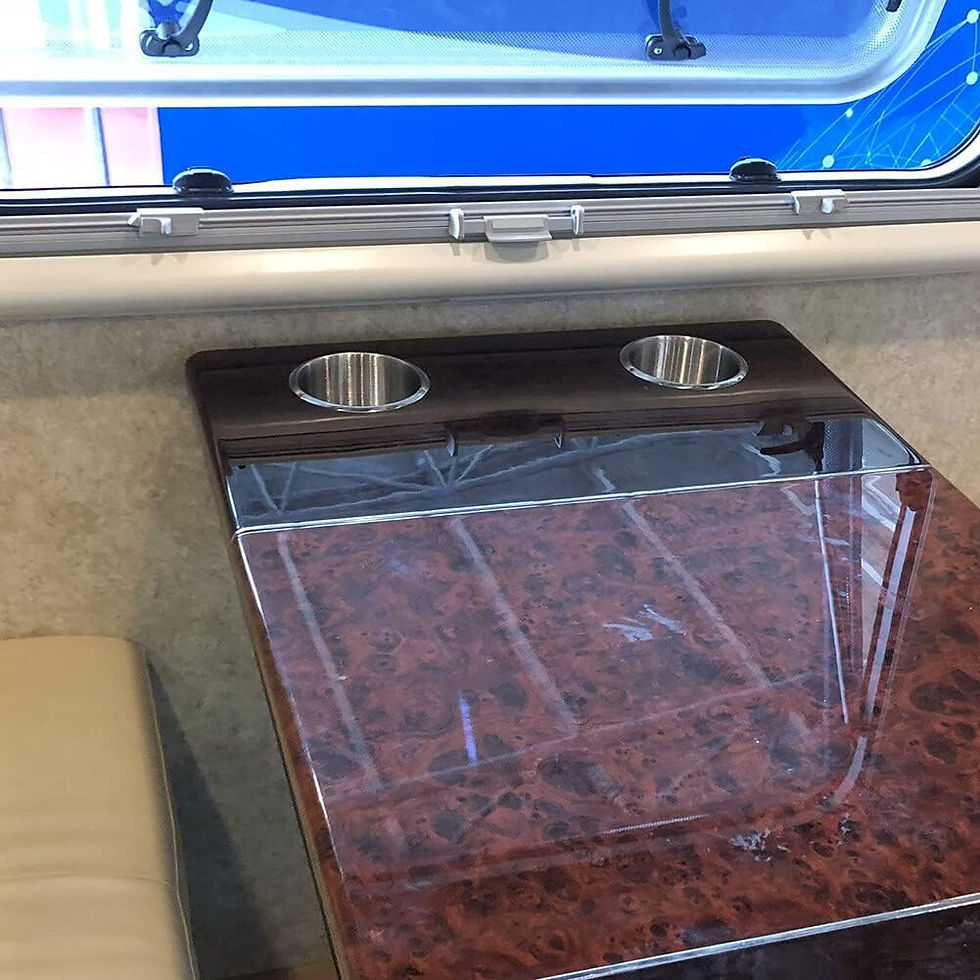 Miniature : Portavasos de mesa, Soporte universal para copa de caravana.