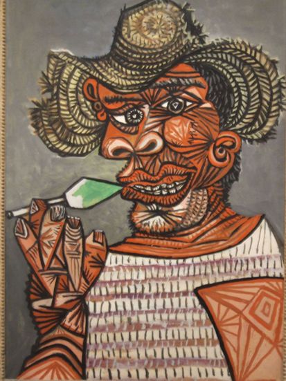 Man with a Lollipop ~ Pablo Picasso
