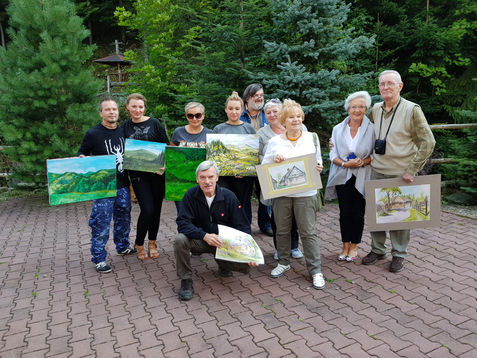 Plener malarski - Korbielów
