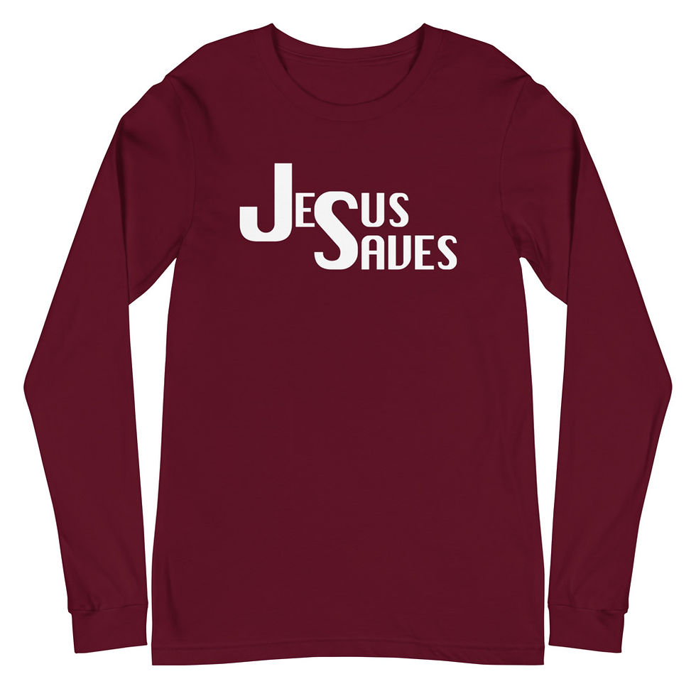 Thumbnail: Jesus Saves ~ Long Sleeve Tee