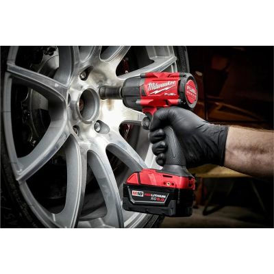 Thumbnail: Milwaukee Tool M18 FUEL 1/2" Mid-Torque Impact Wrench w/ Friction Ring (Tool Onl