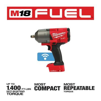 Thumbnail: Milwaukee Tool M18 FUEL w/ ONE-KEY High Torque Impact Wrench 1/2" Friction Ring