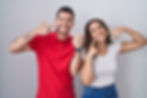 Young Hispanic couple