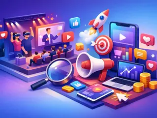 التجارب الحية والإعلانات الرقمية لحملة أقوى