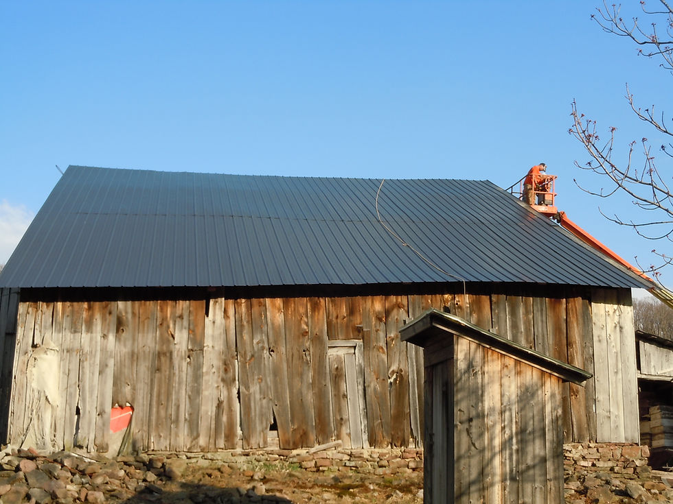 WB 4 Construction Barn Roof