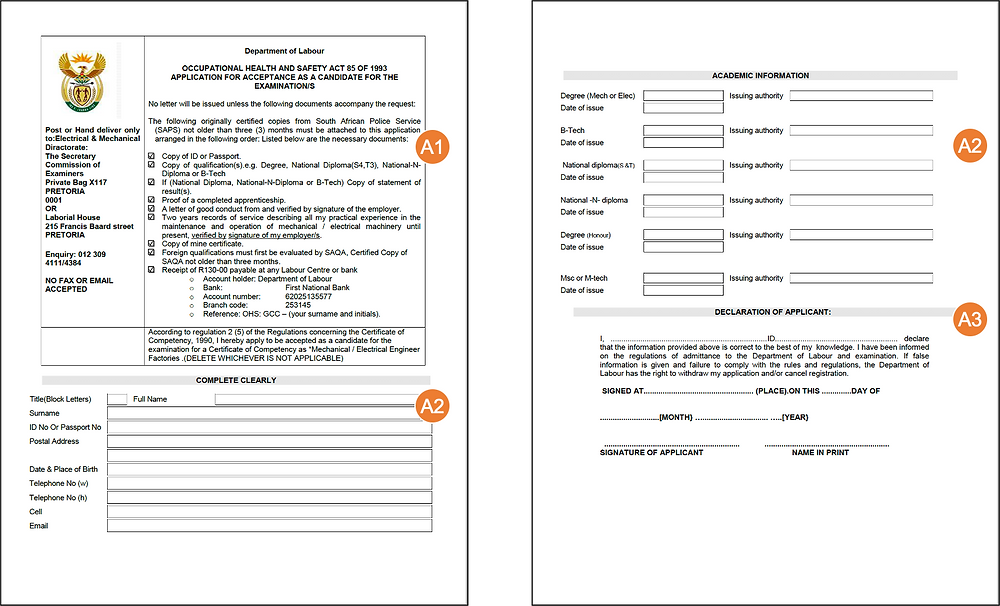 Government Certificate Of Competency GCC Factories Application Government Certificate Of Competency GCC Factories Application