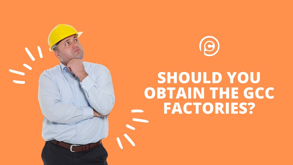 Should You Obtain the GCC Factories?