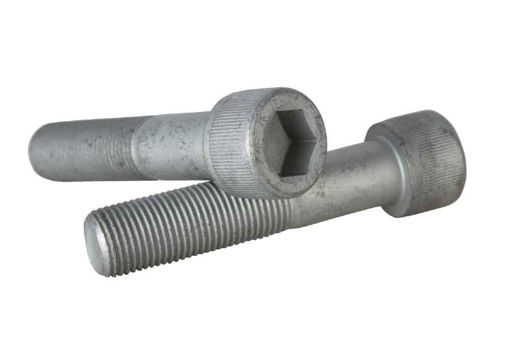 DIN 912 12,9 цинк платков Болт с цилиндрической головкой