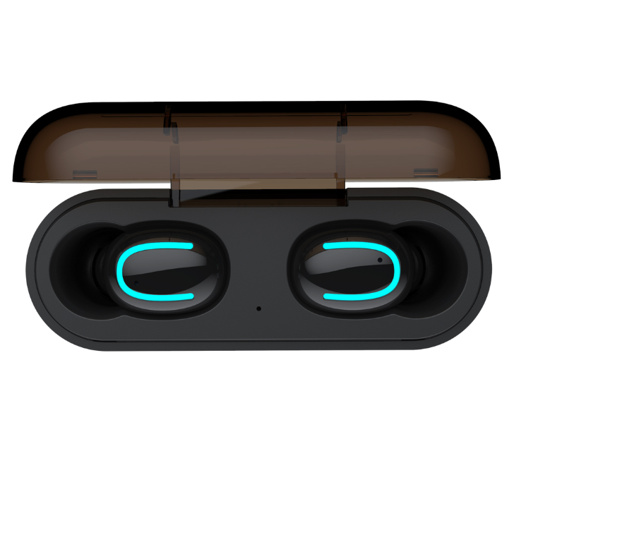 Thumbnail: Bluetooth Earbuds with Charging Case and Stereo Sound
