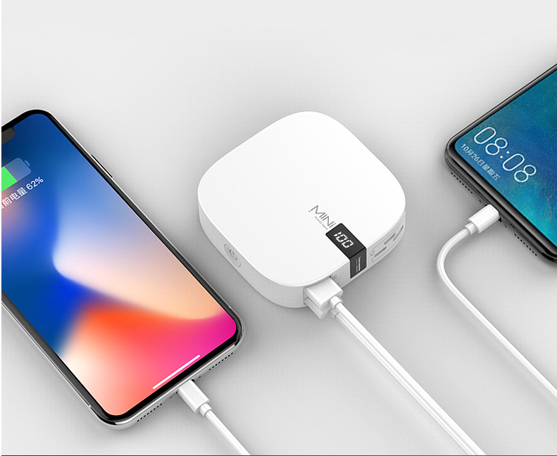 Thumbnail: Mini Power Bank 10000mAh Ultra-Slim Fast Charge