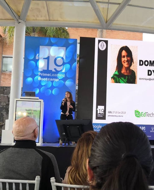 Sharing my passion for education and empowerment with the use of technology