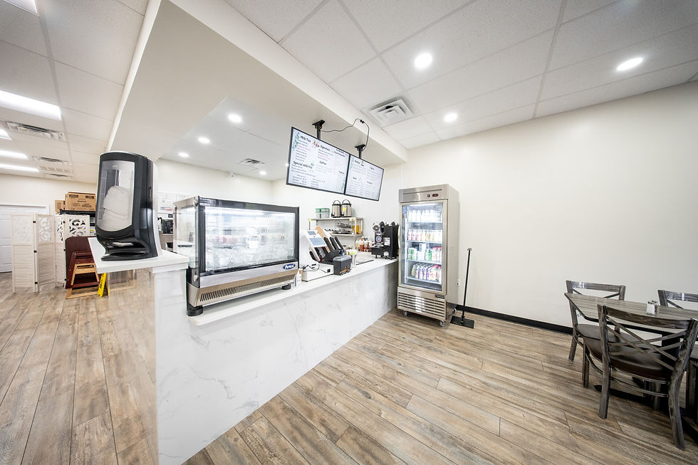 Food and beverage build-out by UBS Construction