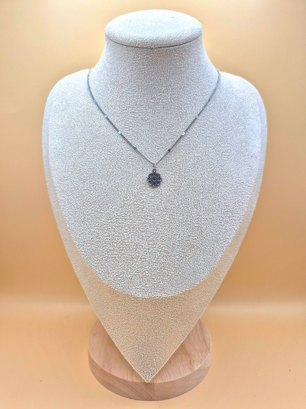 Miniaturbild: Edelstahl Kette "Blume"