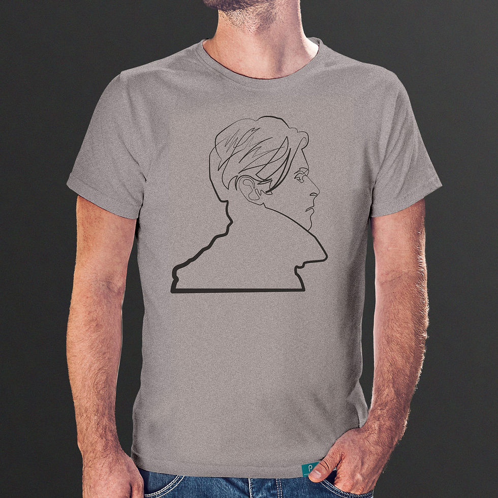 Thumbnail: David Bowie T-shirt, Grey