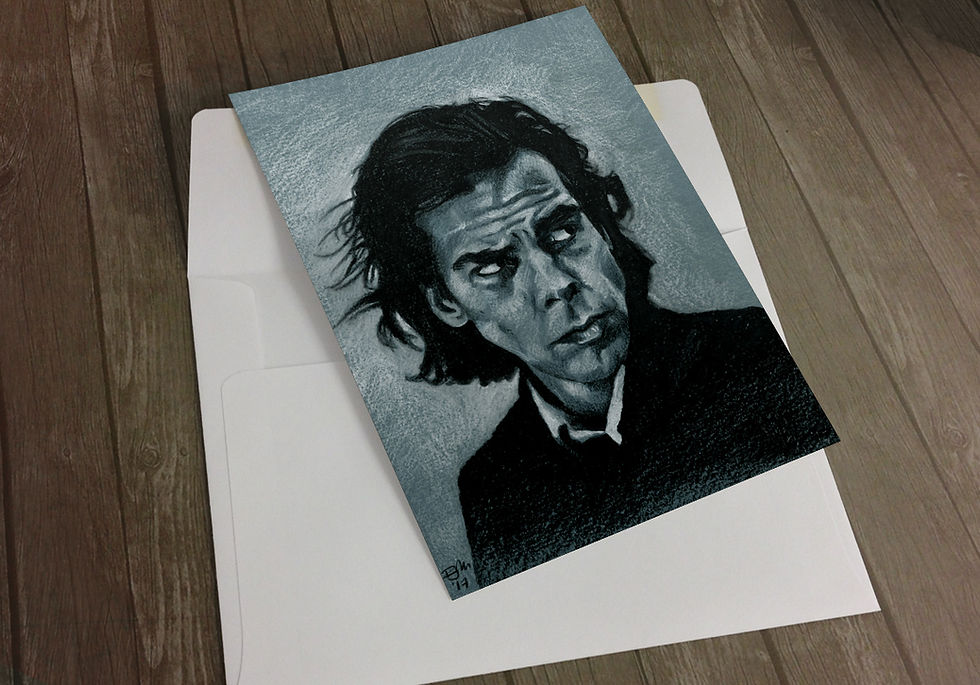 Thumbnail: Drawn Pop Stars – Nick Cave