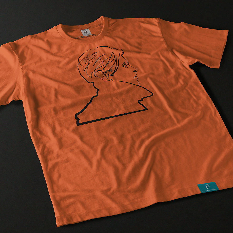 Thumbnail: David Bowie T-shirt, Orange