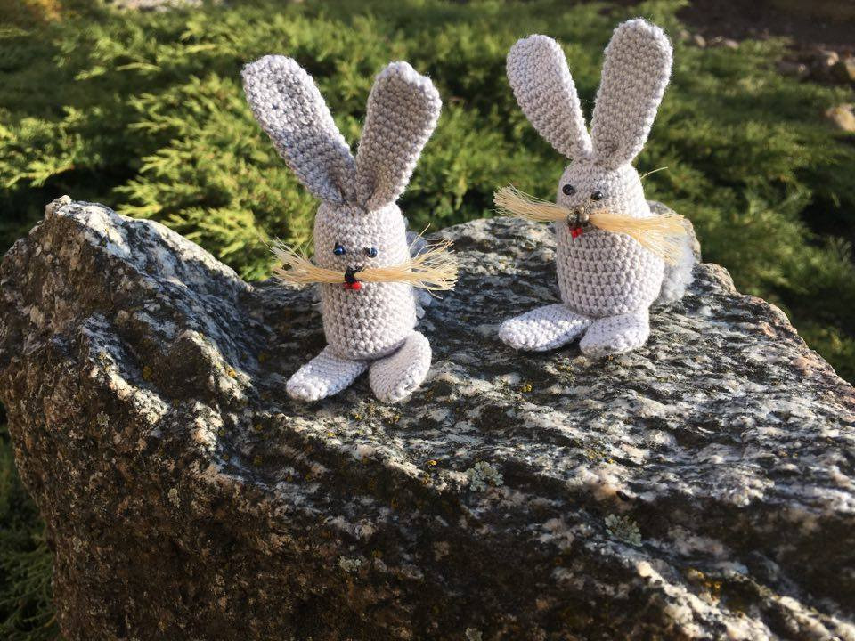 Szydełkowe zajączki/ cute crochet rabbit