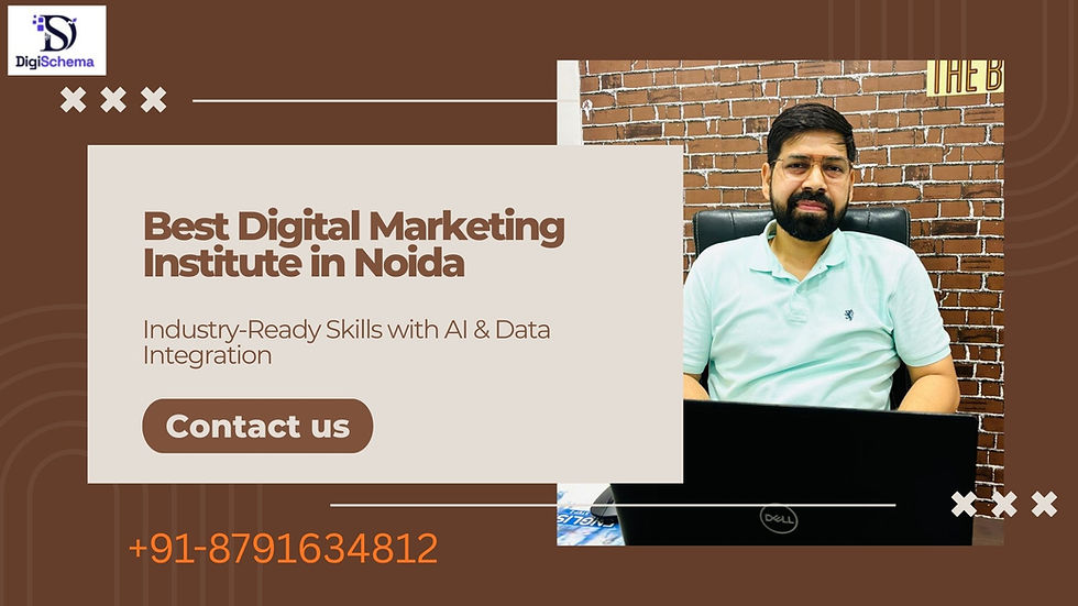 Best Digital Marketing Institute in Noida 