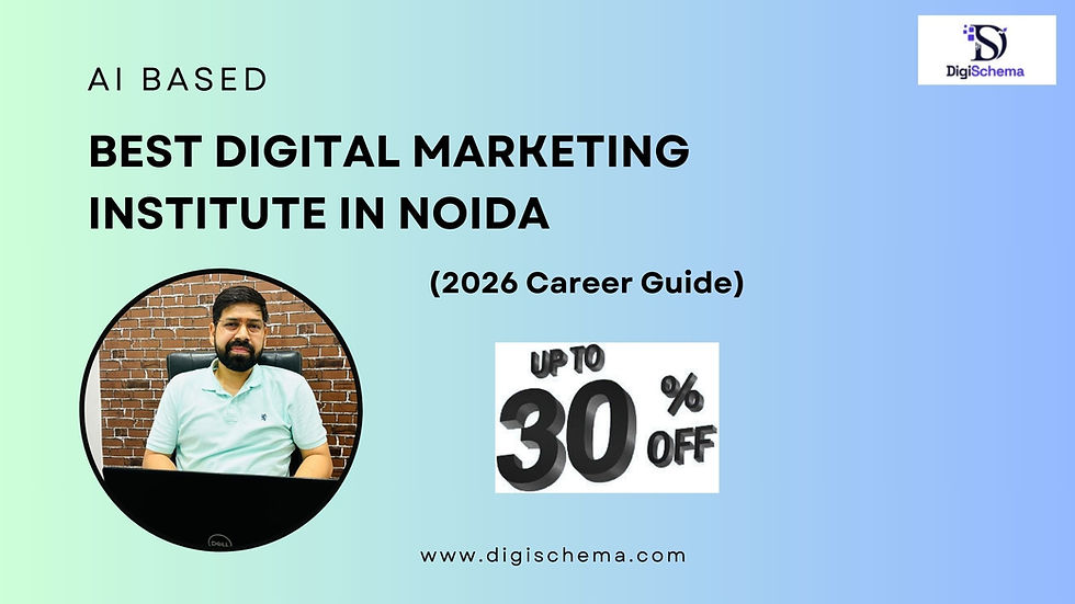 AI Based Best Digital Marketing Institute in Noida