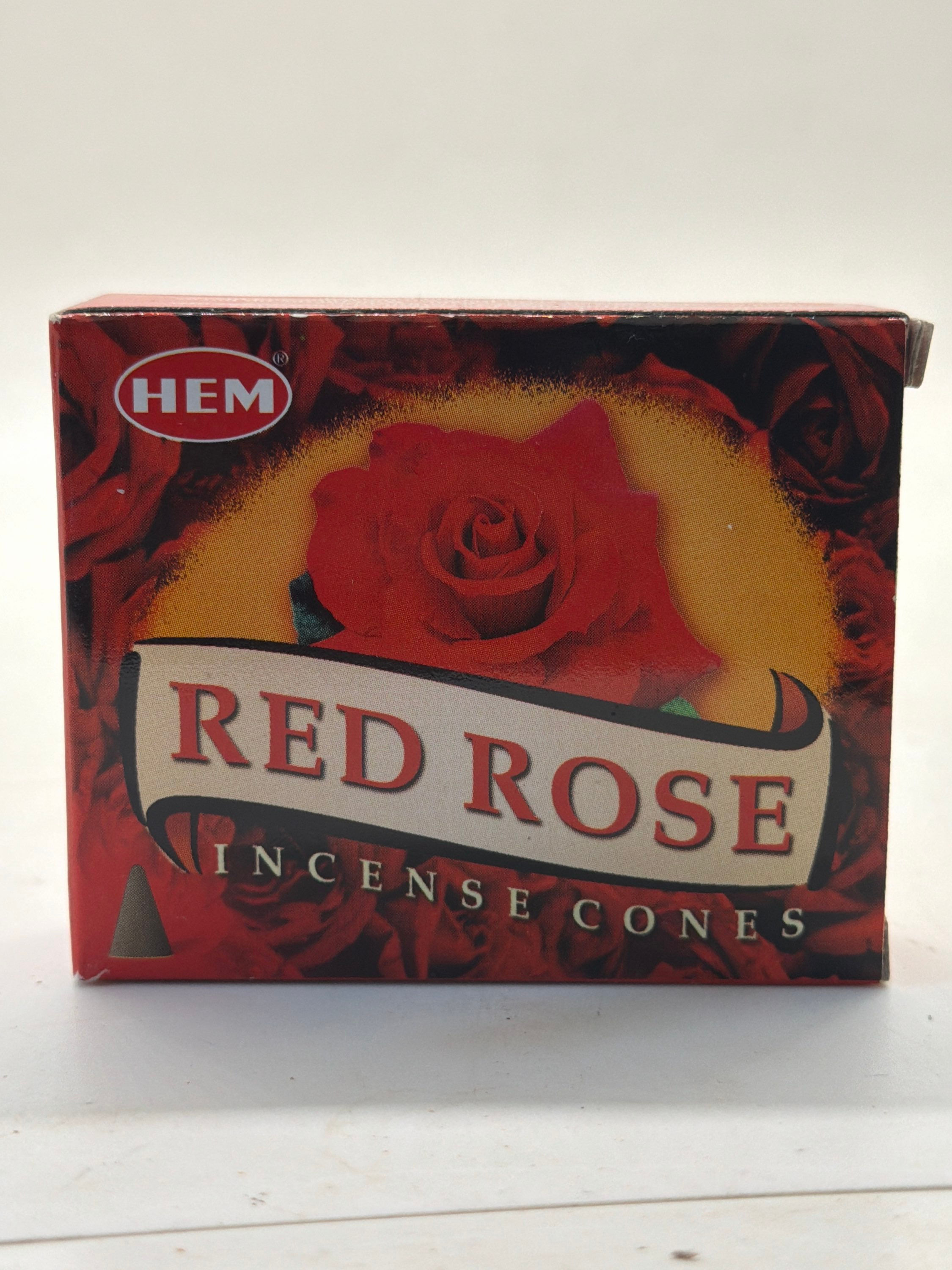 Red Rose Incense Conea