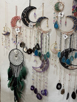 crystal sun catchers.