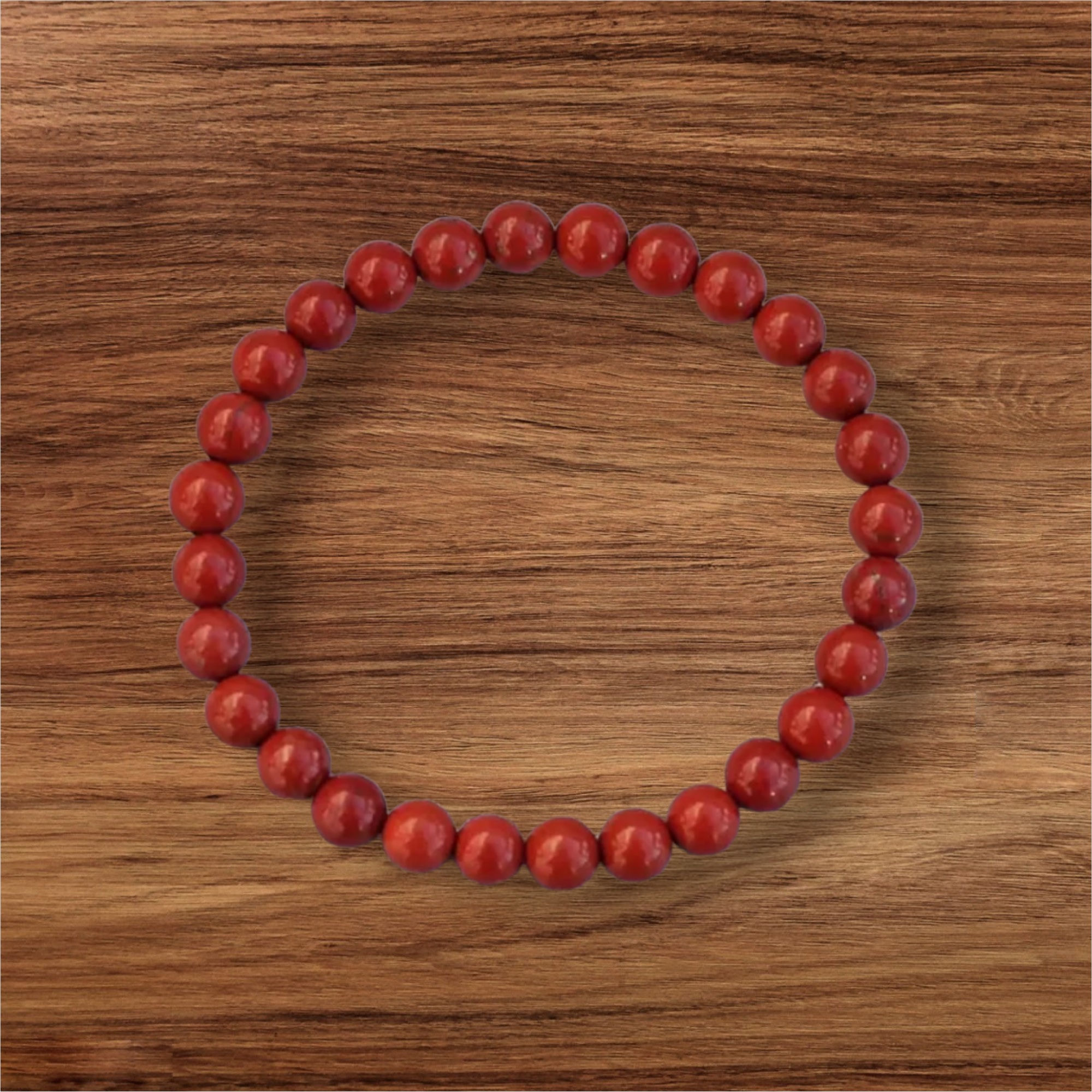 Red Jasper 4 mm Bracelet 