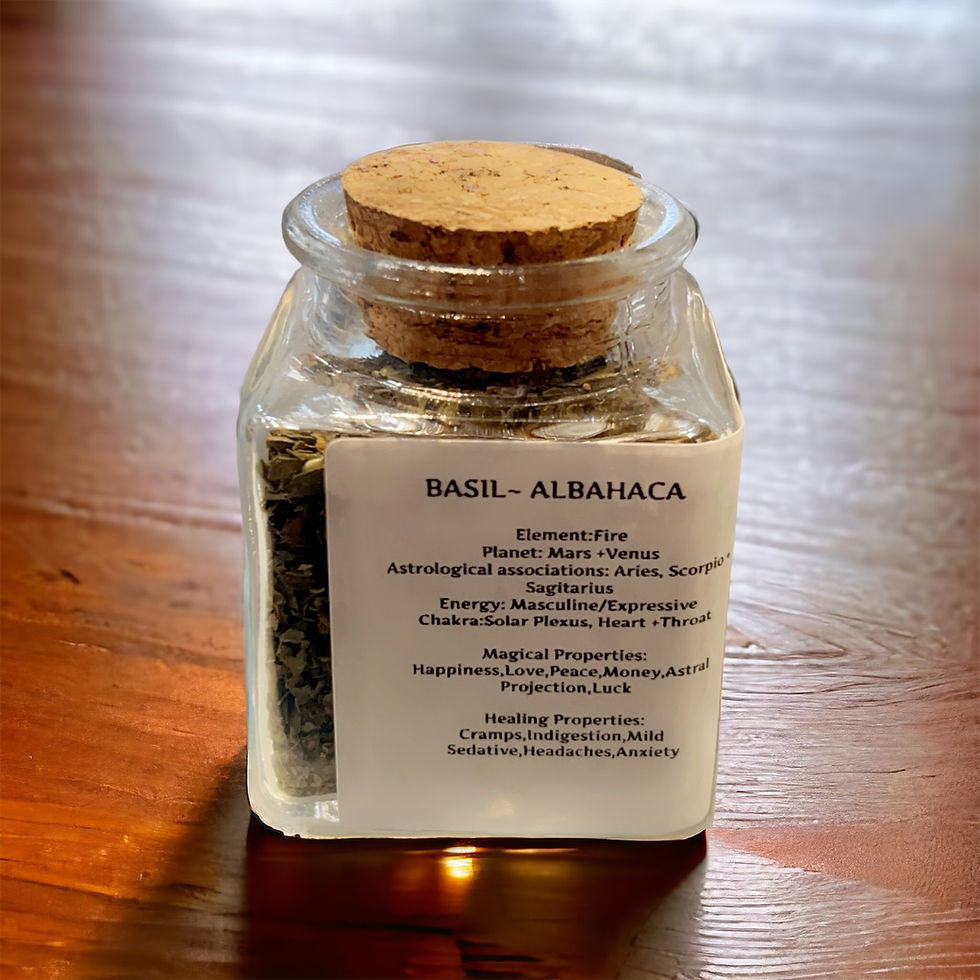 Basil Loose Herb Jar