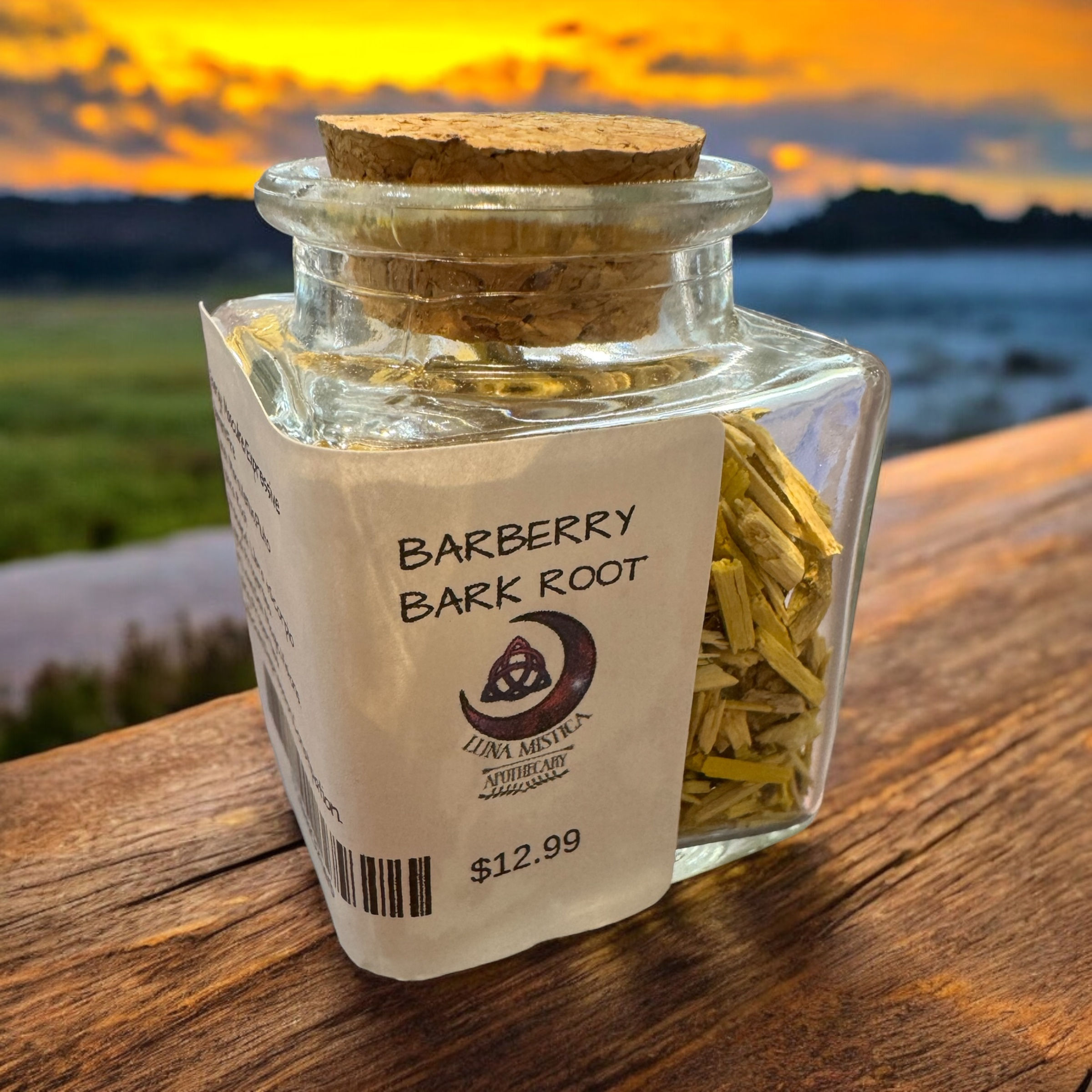 Barberry Bark Root Herb Jar