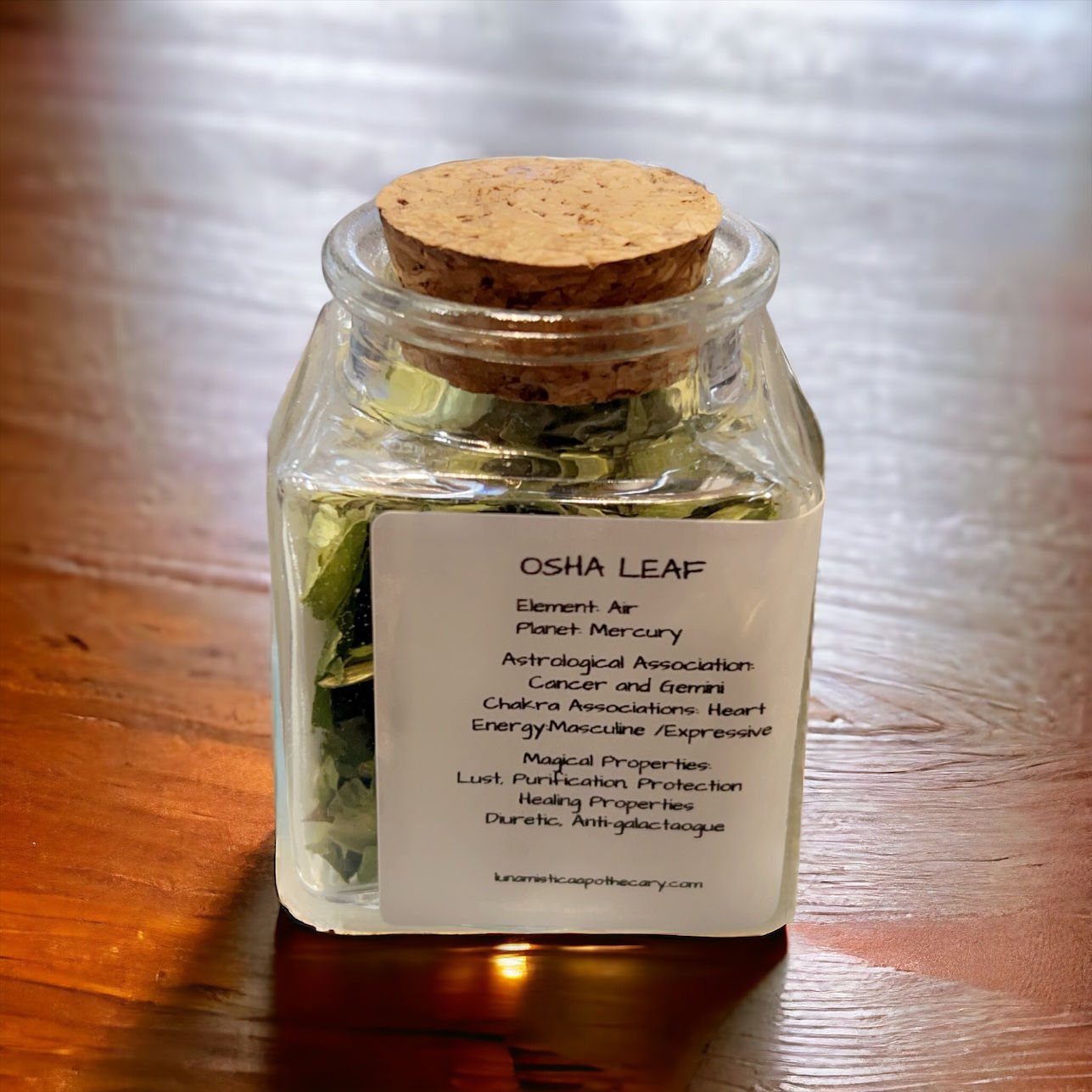 Osha Loose Herb Jar