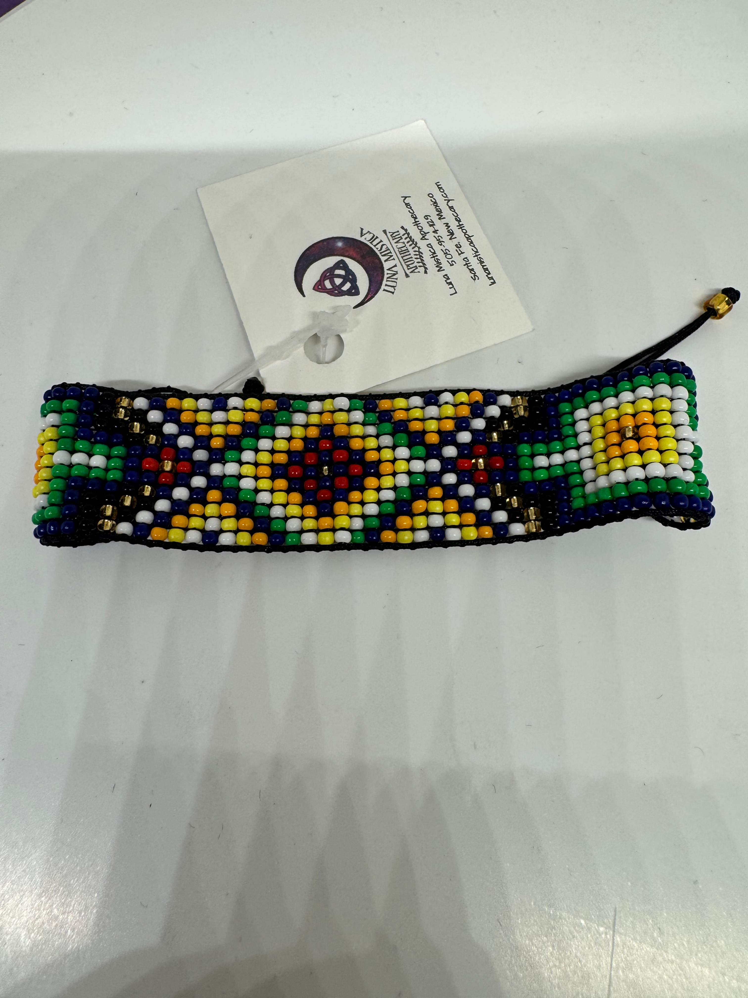 Yellow  Beaded Bracelet 