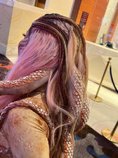 Octopus wig and head piece 