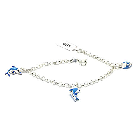Miniatura: Pulsera plata de ley