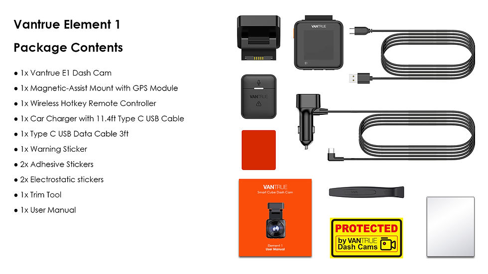 Thumbnail: Vantrue Element 1