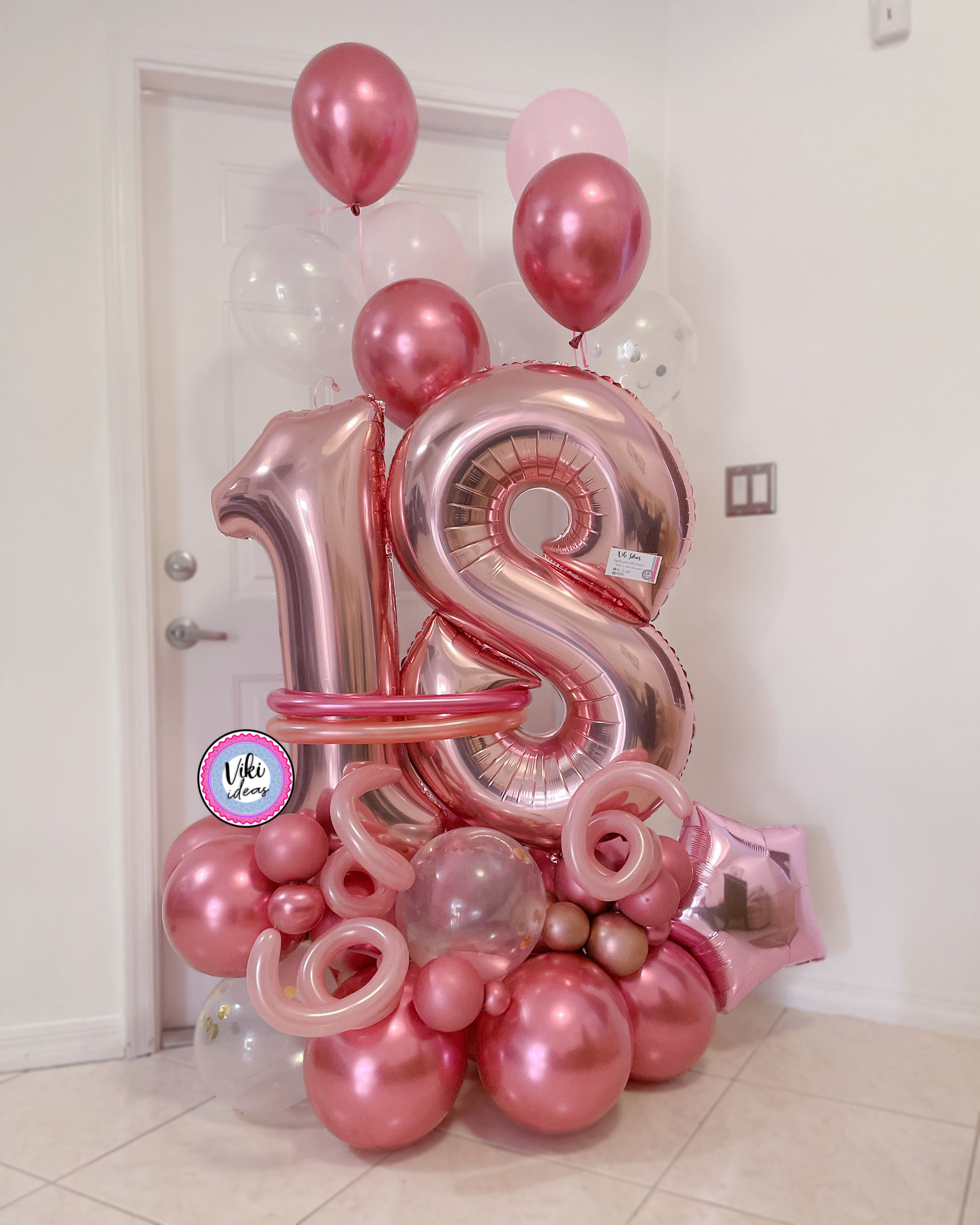 "Birthday" Balloon Bouquet