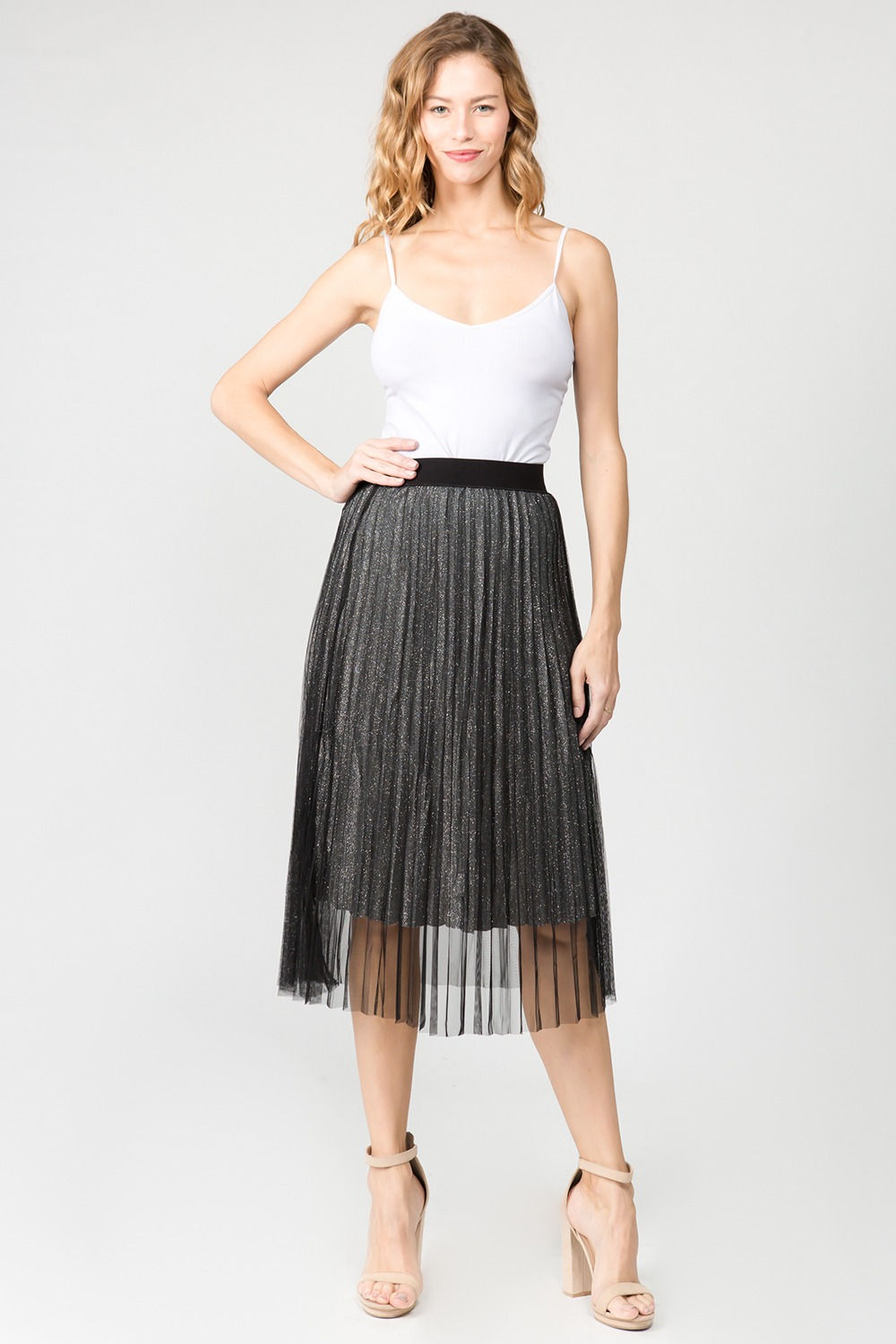 Tulle Glitter Skirt