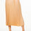 Miniatura: Elastic Waist Glossy Pleated Midi Skirt