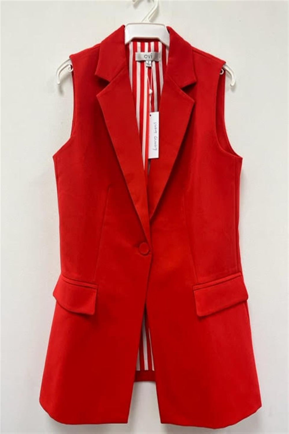 Miniatura: Veronica Solid One Button Vest
