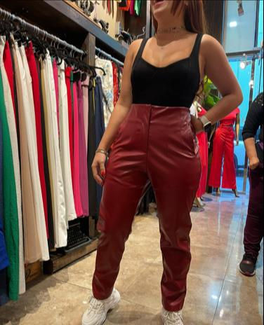 Miniatura: High Waisted Pu Pants