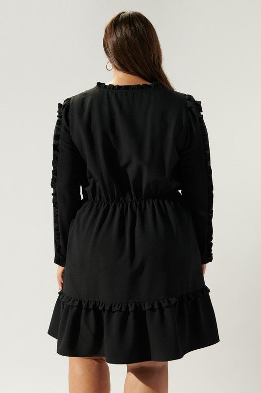 Miniatura: Karly Ruffle Frilled Shift Plus Dress