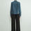 Miniatura: Denim Bow Tie Top