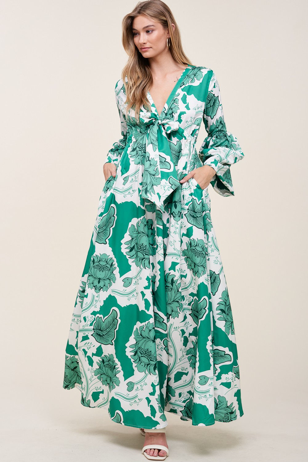 Printed Maxi Dress