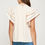 Miniatura: Double Layer With Trim Inset Mock Neck Top