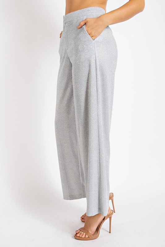 Miniatura: Woven Glitter Trouser