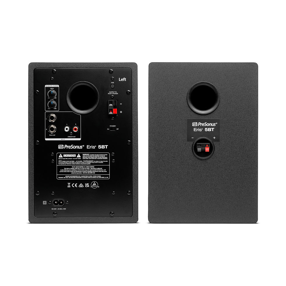 Miniatura: PreSonus Eris 5BT 2da Generación – Monitores de Estudio con Bluetooth
