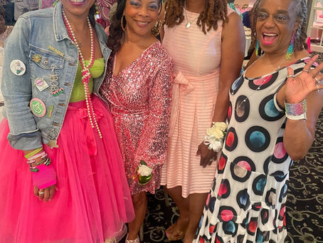 Chartered for Excellence, Dressed for the Decades: Xi Nu Omega’s 43rd Anniversary Luncheon to Remember!