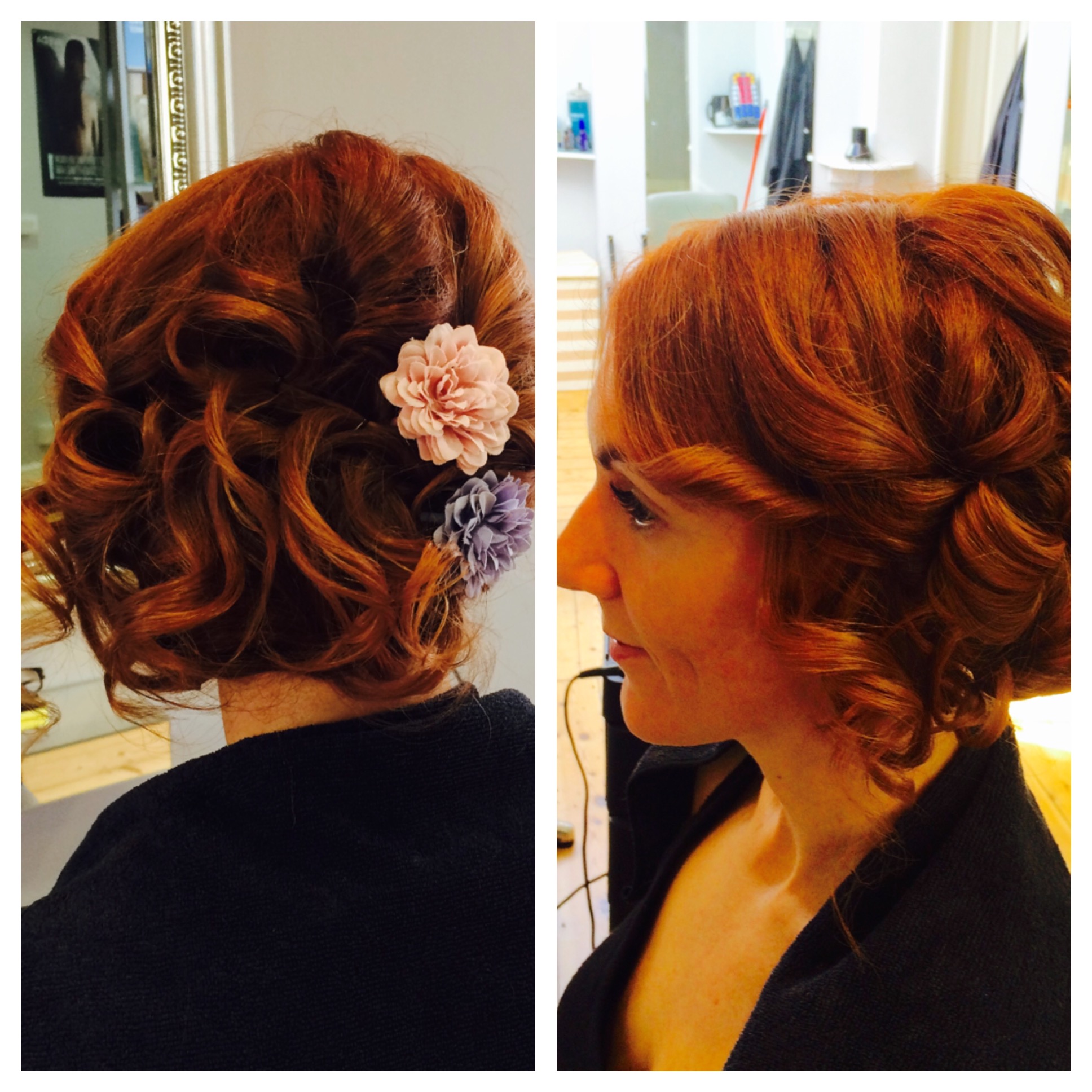 Wedding hair up, Exeter