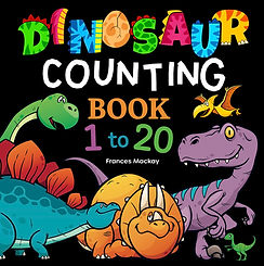 dinosaur counting book printable