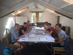 Padi Scuba diving course in classroom at Wyndham Scuba in Surrey