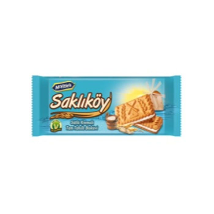 Saklıköy Sütlü Kremalı Bisküvi 100 Gr