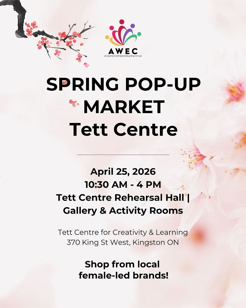 Spring Pop-up Market at Tett Centre